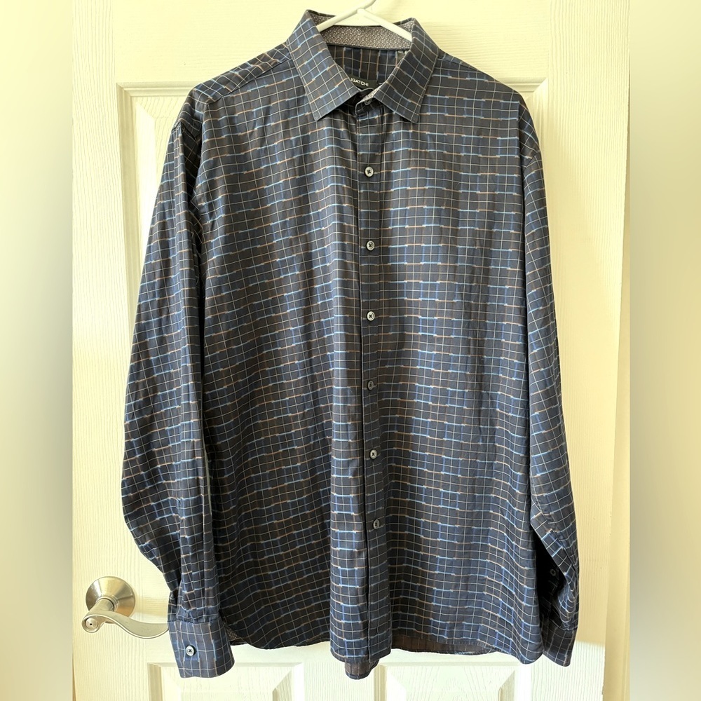 Bugatchi‎ Uomo Button Down Shirt Size Large